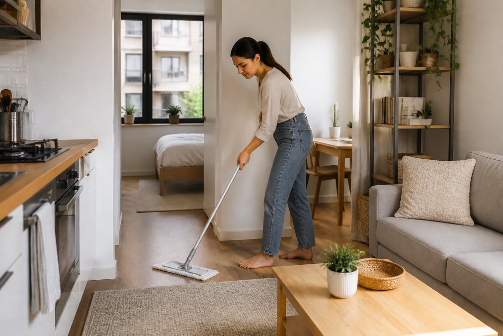 How to Clean a Small Apartment Quickly: 7-Step Plan