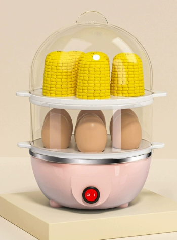 2-Tier Egg Cooker & Steamer