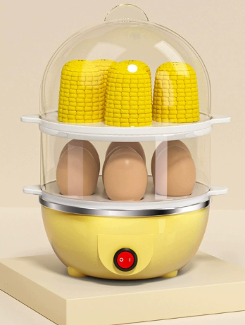 2-Tier Egg Cooker & Steamer